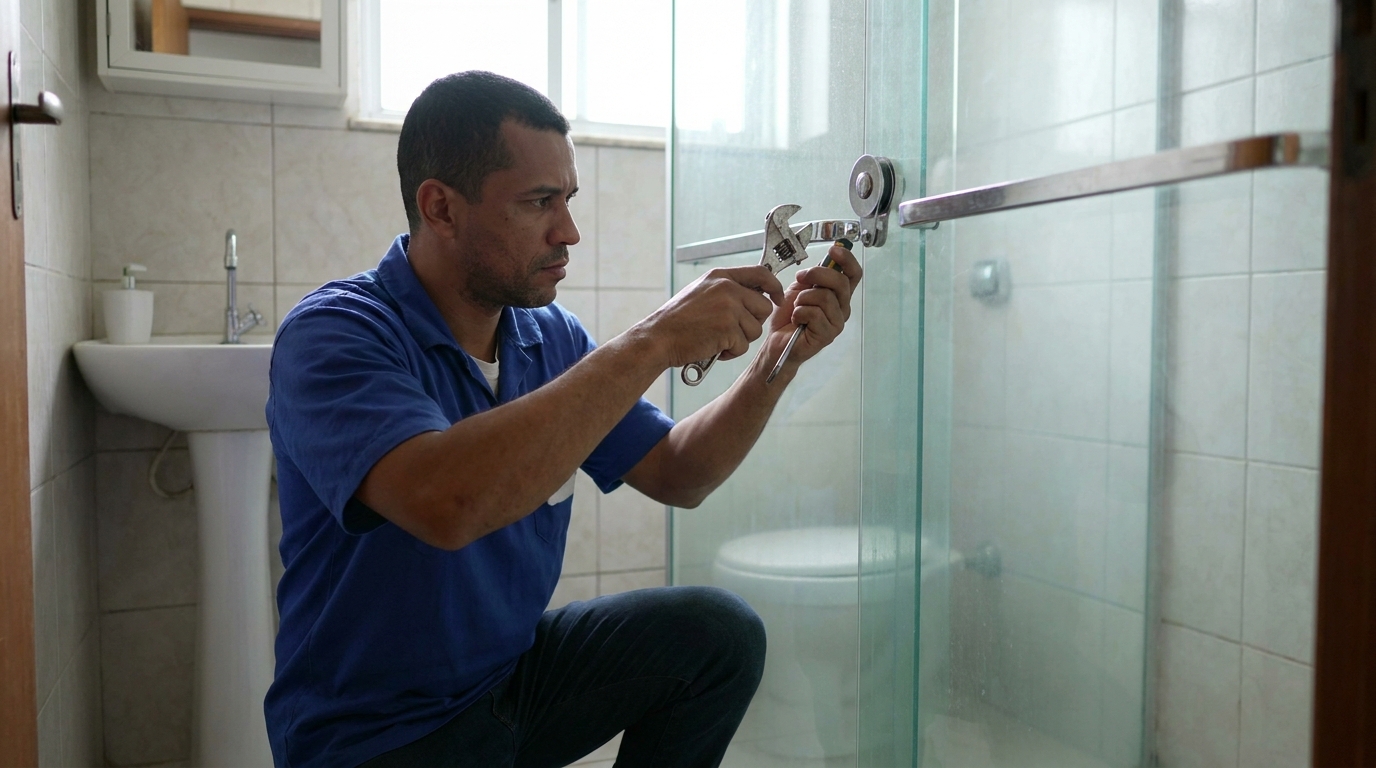 Manutenção e reparo de box de vidro perto de mim em Olinda‑PE